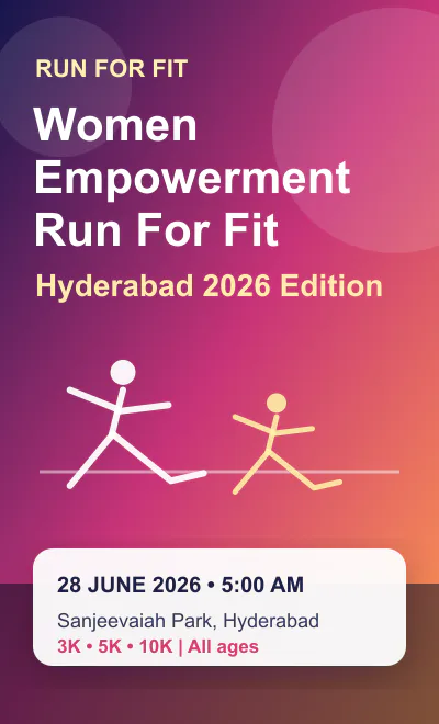 Women Empowerment Run For Fit Hyderabad 2026 Edition